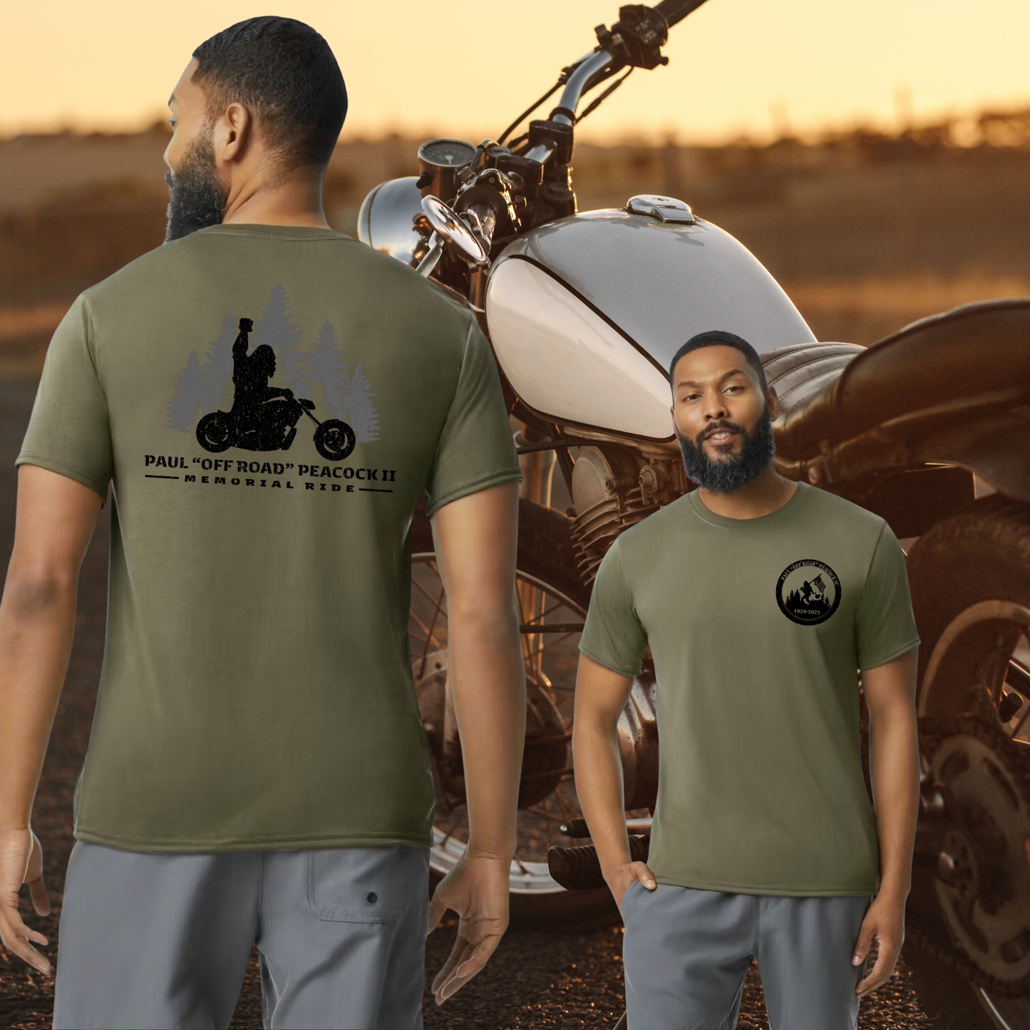 Paul "Offroad" Peacock II Memorial Ride Shirt
