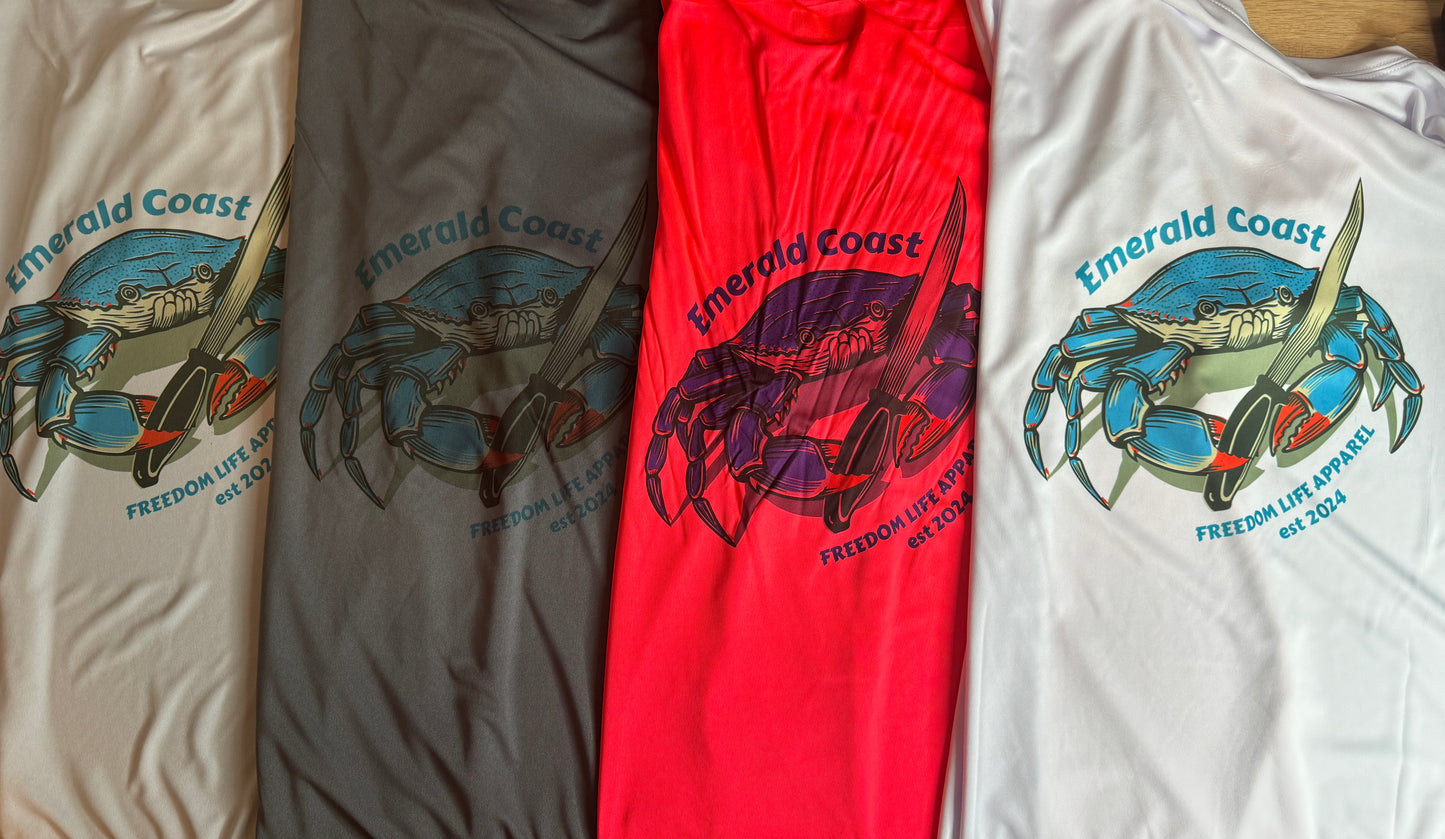 Printed Direct on Silver, Grey, Coral, White