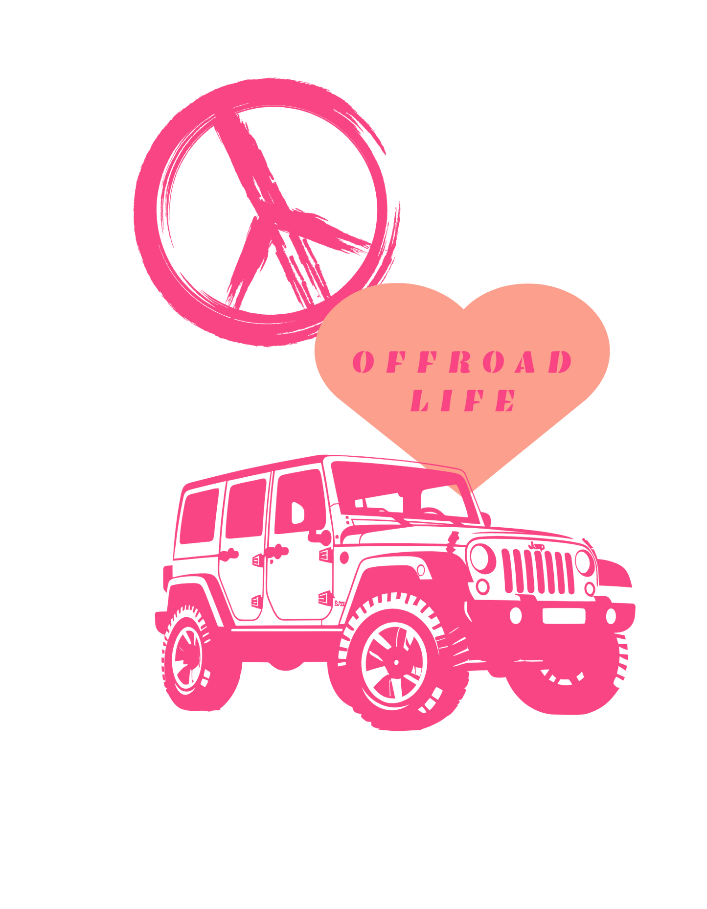 Peace Love Jeep