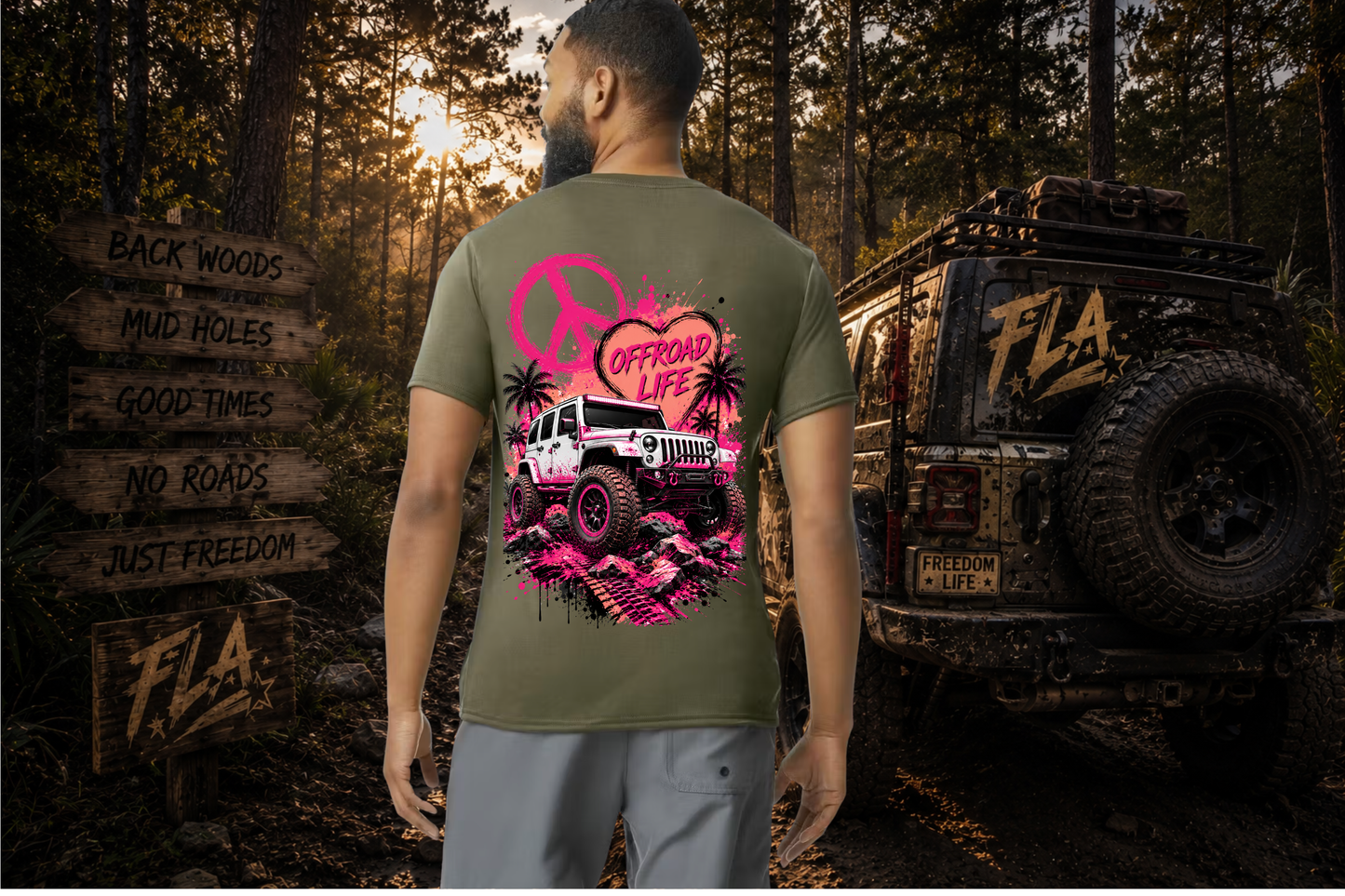 Peace Love Jeep