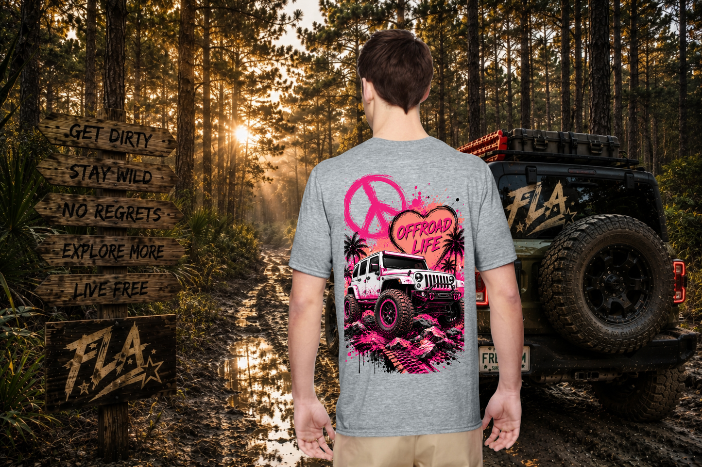 Peace Love Jeep