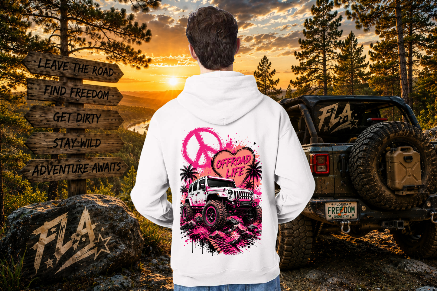 Peace Love Jeep