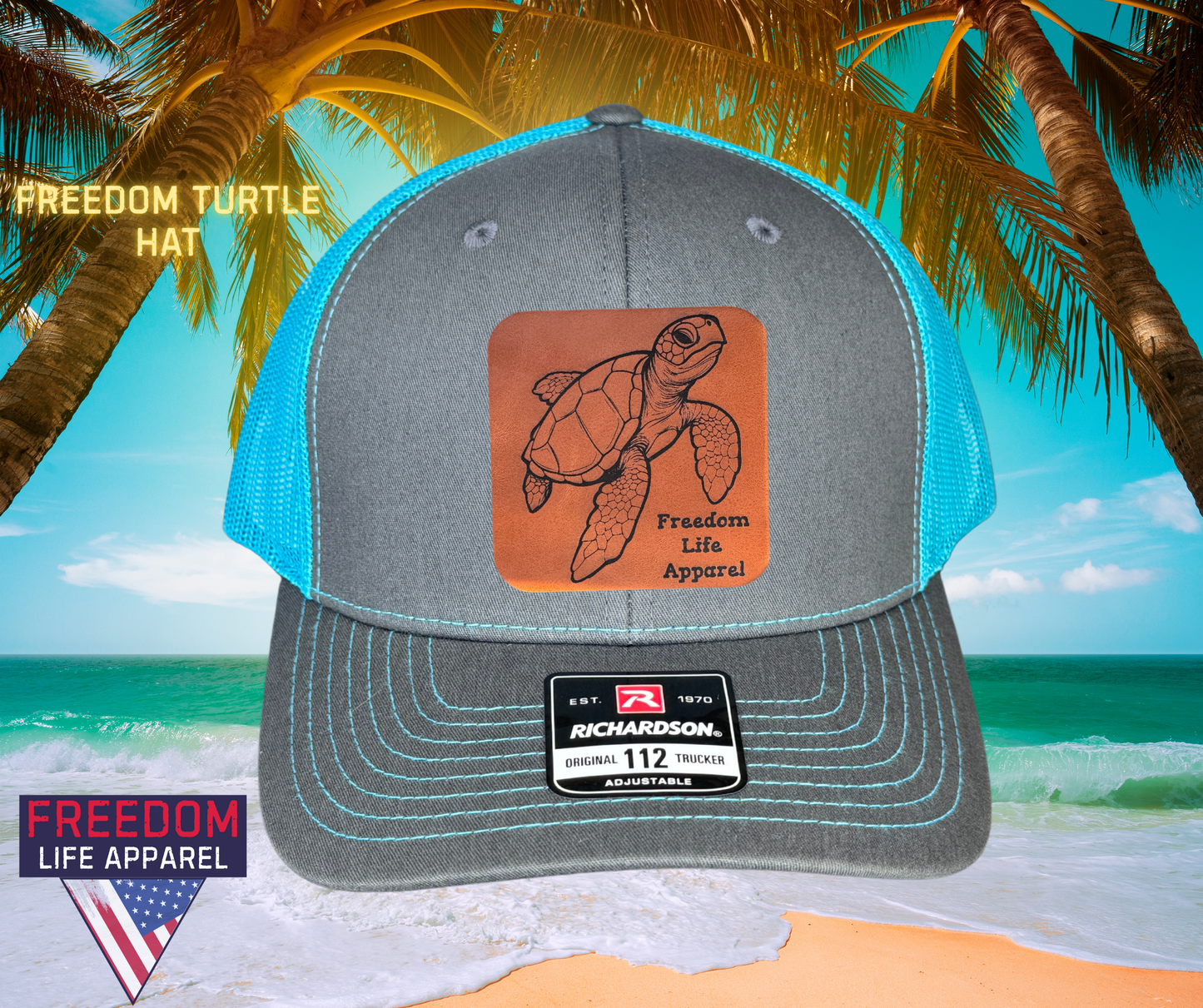 Freedom Turtle Hat