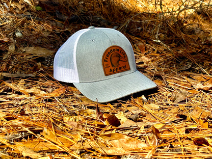 Trucker Snap-Back Heather Grey/White