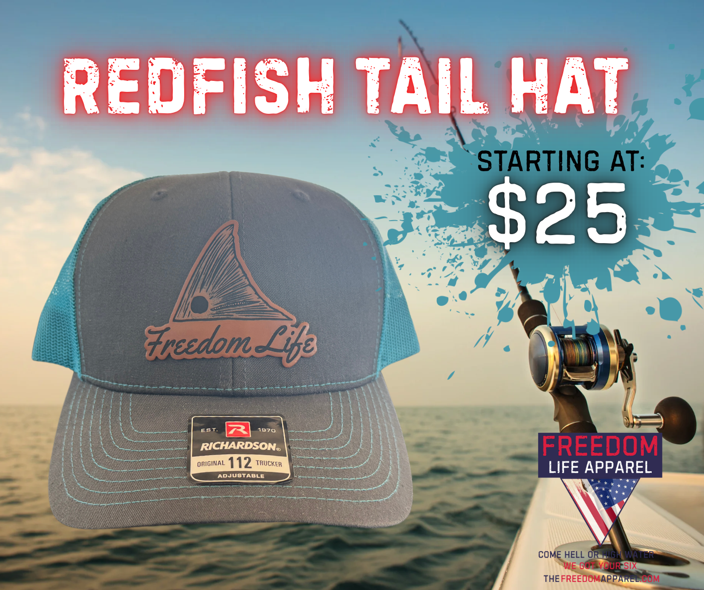 RedFish Tail Hat